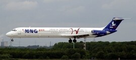 location de jet privé, intérieur Avro RJ 85 beige