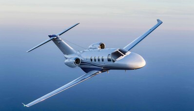 Luftkorridorer för privata jetflygplan