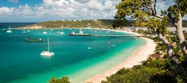 Guadeloupe: hyra av privatjet 