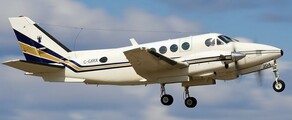 KING AIR 100 uthyrning av privatjet 