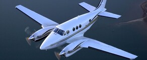 KING AIR 90 : Uthyrning av privatjet