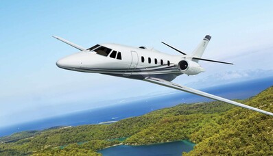 Topp 10 privata jetplan som används i Europa
