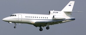 FALCON 900: Privat jetuthyrning