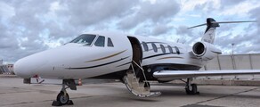 CITATION VII hyra av privatjet
