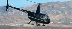ROBINSON R44: Uthyrning av privata helikoptrar