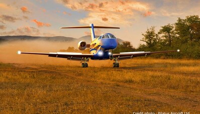 Pilatus ger sig in på marknaden för lätta affärsjetsystem med Pilatus PC-24