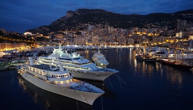 Yachting och privatjet: två drömvärldar.