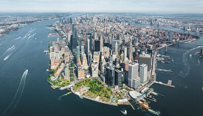 Helikoptertur över New York