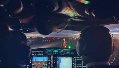 Uthyrning av flygplan med pilot