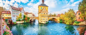 Bamberg: hyra av privatjet 