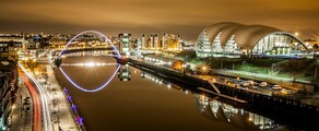 Newcastle : uthyrning av privatjet 
