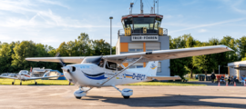 Hopstein: hyra av privatjet 