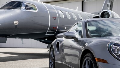 Porsche och Embraer, ett samarbete som saknar motstycke!