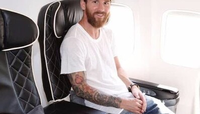 Lionel Messis privatjet