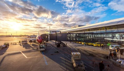 Vilka flygplatser är tillgängliga för privata jetflygplan?