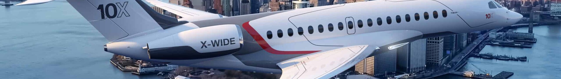 Falcon 6 modeller av privatjet