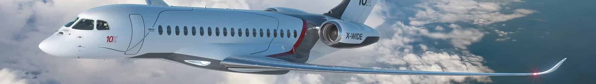 Dassault Aviation lanserar Falcon 10X, sin mest kraftfulla privatjet