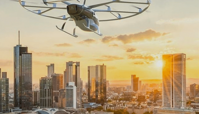 VoloConnect, en flygtaxi som specialiserar sig på stadstransporter