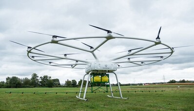 VoloDrone hoppas kunna revolutionera jordbrukstransporterna