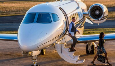 Vilka är trenderna inom affärsflyget 2022?