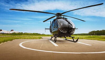 Bröllop: hyr en helikopter eller ett privatplan