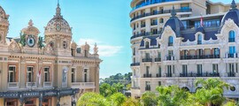 Nice - Monaco: Transfer med helikopter