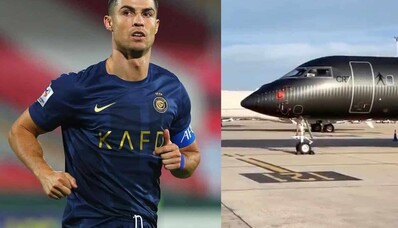 Cristiano Ronaldo unnar sig en privatjet Global Express XRS: det ultimata inom lyxiga flygresor