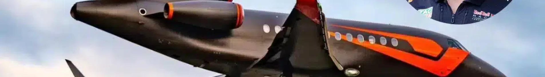 När F1 lyfter: Max Verstappens privatjet