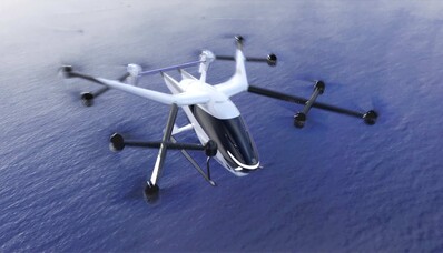 SkyDrive-flygplanet på Osaka World Expo 2025