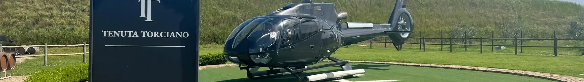 Helikoptertur till Italiens stora vingårdar