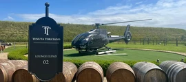 Château de Ferrières: Helikopterupplevelse