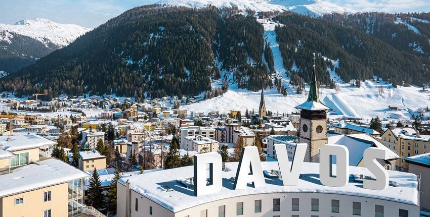 Genève - Davos: helikoptertransfer