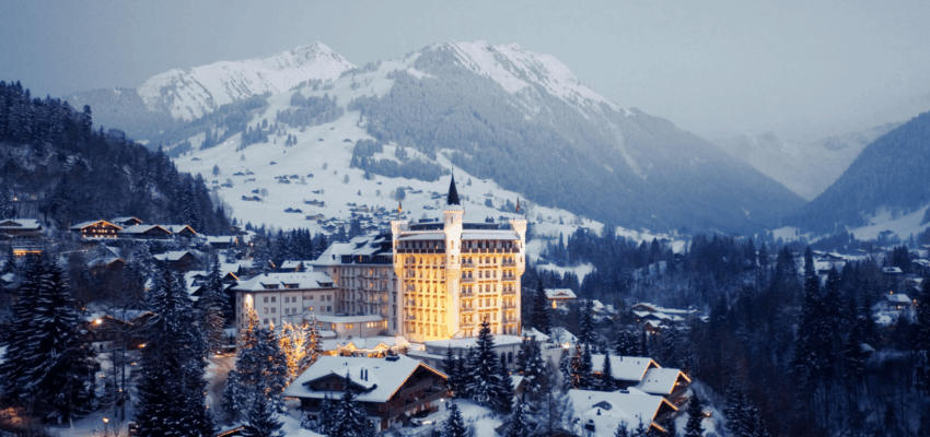 Genève - Gstaad: helikoptertransfer