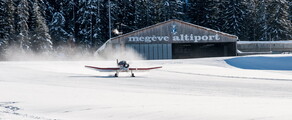 Genève - Megève: helikoptertransfer