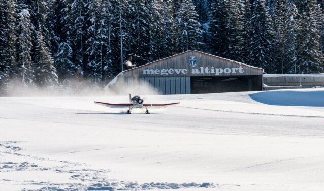 Genève - Megève: helikoptertransfer