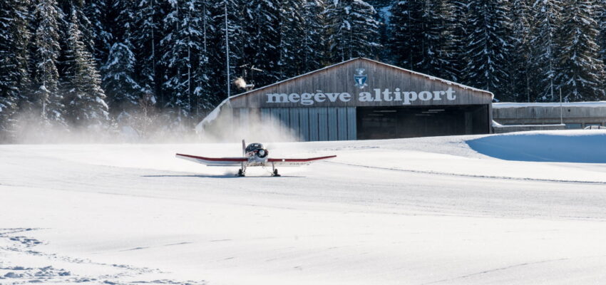 Genève - Megève: helikoptertransfer