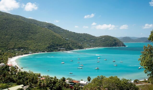Saint-Thomas - Tortola: helikoptertransfer